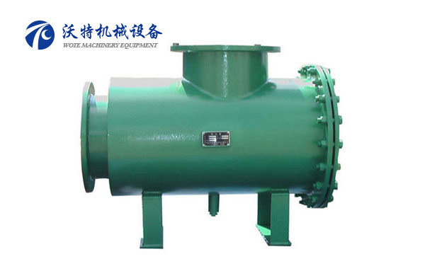 卧式角通除污器